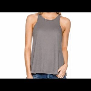Free People Tank Dark Gray